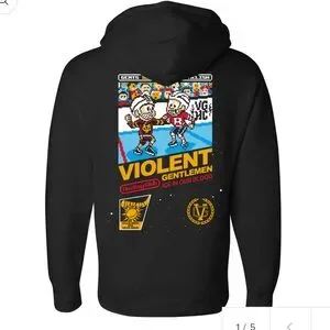 Violent Gentlemen Shirts Nwot Violent Gentlemen Black 8bit